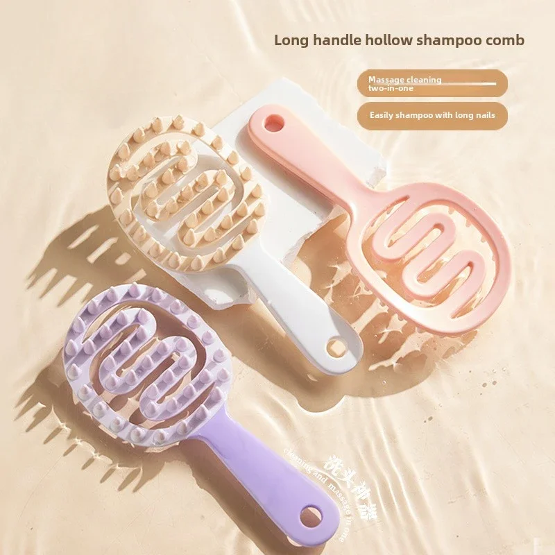 Shampoo Hair Brush Hair Massage Scalp Combs Head Washing Brush Long Handle Dry And Wet Brush Shower Spa HairdressingTool Girls
Shampoo Hair Brush Hair Massage Scalp Combs Head Washing Brush Long Handle Dry And Wet Brush Shower Spa HairdressingTool Girls