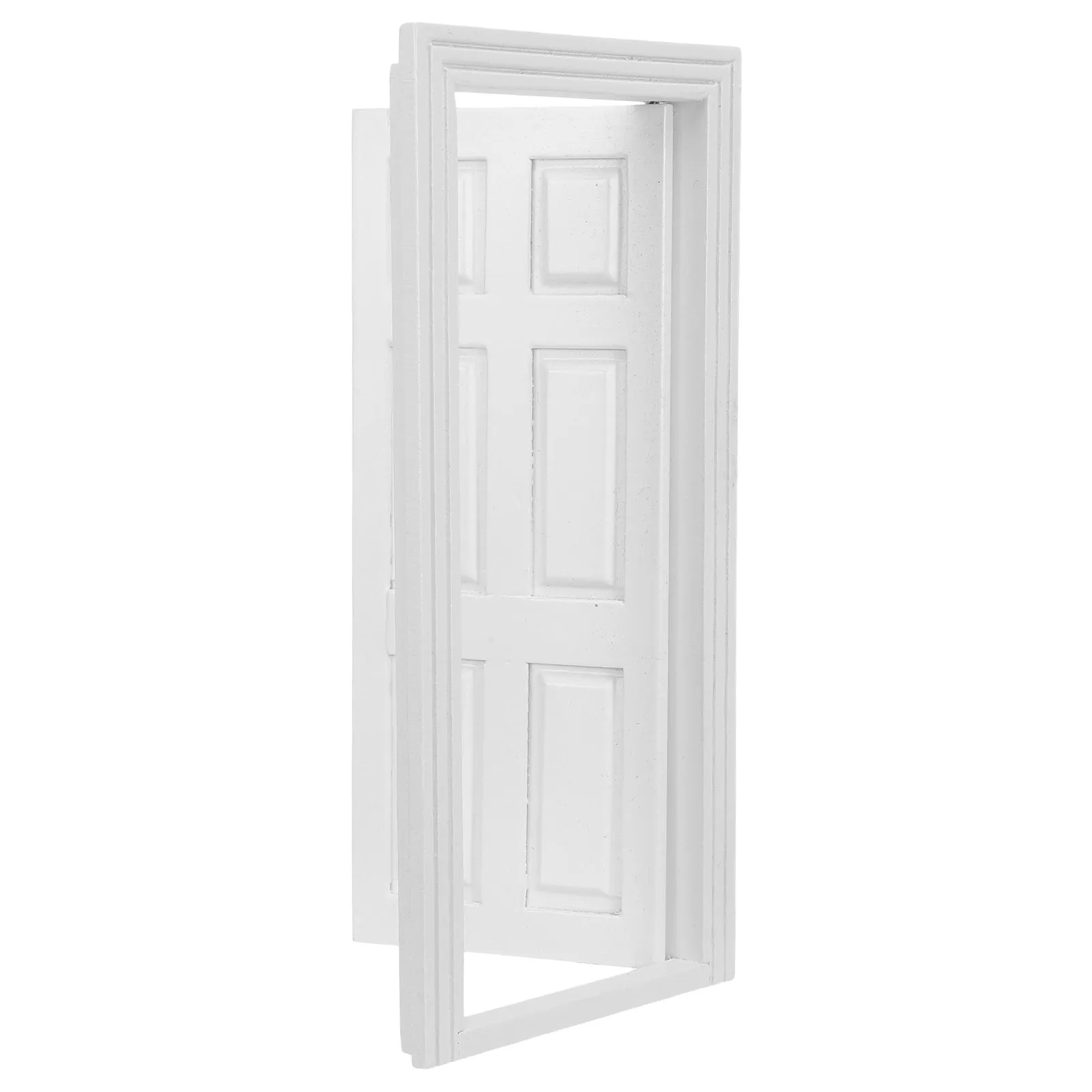 Wooden 6 Panel Miniature Dollhouse Door 1:12 Scale Unpainted Front Door Frame DIY Crafts Accessories for Dollhouse Renovation
Wooden 6 Panel Miniature Dollhouse Door 1:12 Scale Unpainted Front Door Frame DIY Crafts Accessories for Dollhouse Renovation