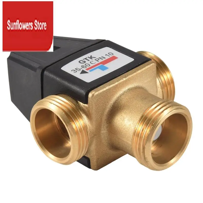 ABRM-1 Pcs 3 Way External Thread Brass Thermostatic Mixing Valve Solar Water Heater Thermostatic Valve
ABRM-1 Pcs 3 Way External Thread Brass Thermostatic Mixing Valve Solar Water Heater Thermostatic Valve
