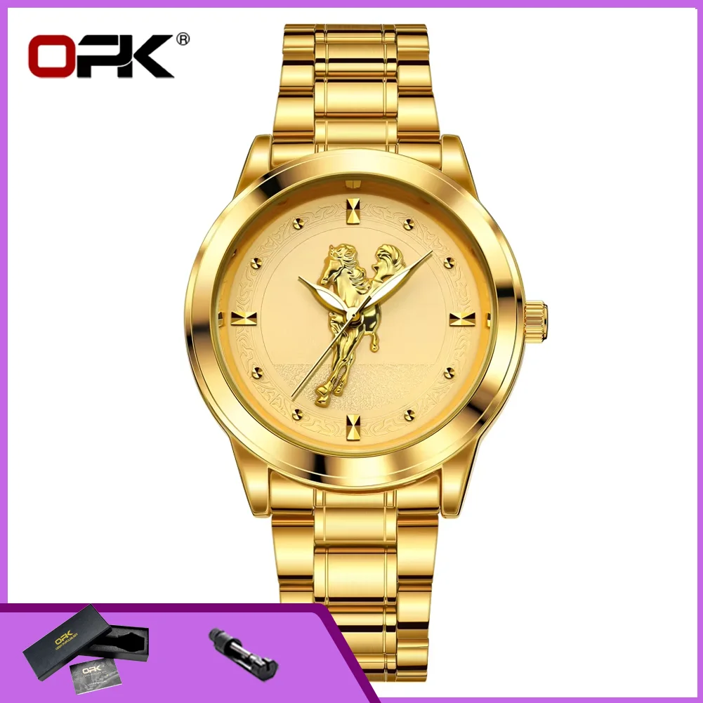 OPK 8141 Man Watch 2026 Year of the Horse Limited Edition Original Quartz Watches For Men Steel Strap Waterproof Men's Watches
OPK 8141 Man Watch 2026 Year of the Horse Limited Edition Original Quartz Watches For Men Steel Strap Waterproof Men's Watches