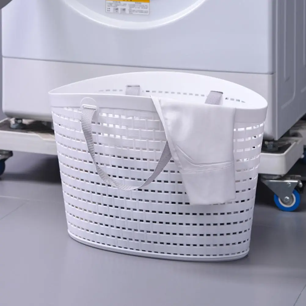 2pcs Plastic Handheld Baskets Laundry Storage Bathroom Organizer Hollow Design White Gray Medium Small Size
2pcs Plastic Handheld Baskets Laundry Storage Bathroom Organizer Hollow Design White Gray Medium Small Size