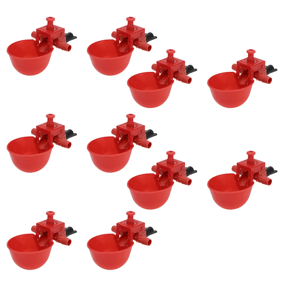 30 pcs Automatic Chicken Bowl Plastic Feeder Dispenser Easy Clean Farm Poultry Drinking System Container
30 pcs Automatic Chicken Bowl Plastic Feeder Dispenser Easy Clean Farm Poultry Drinking System Container