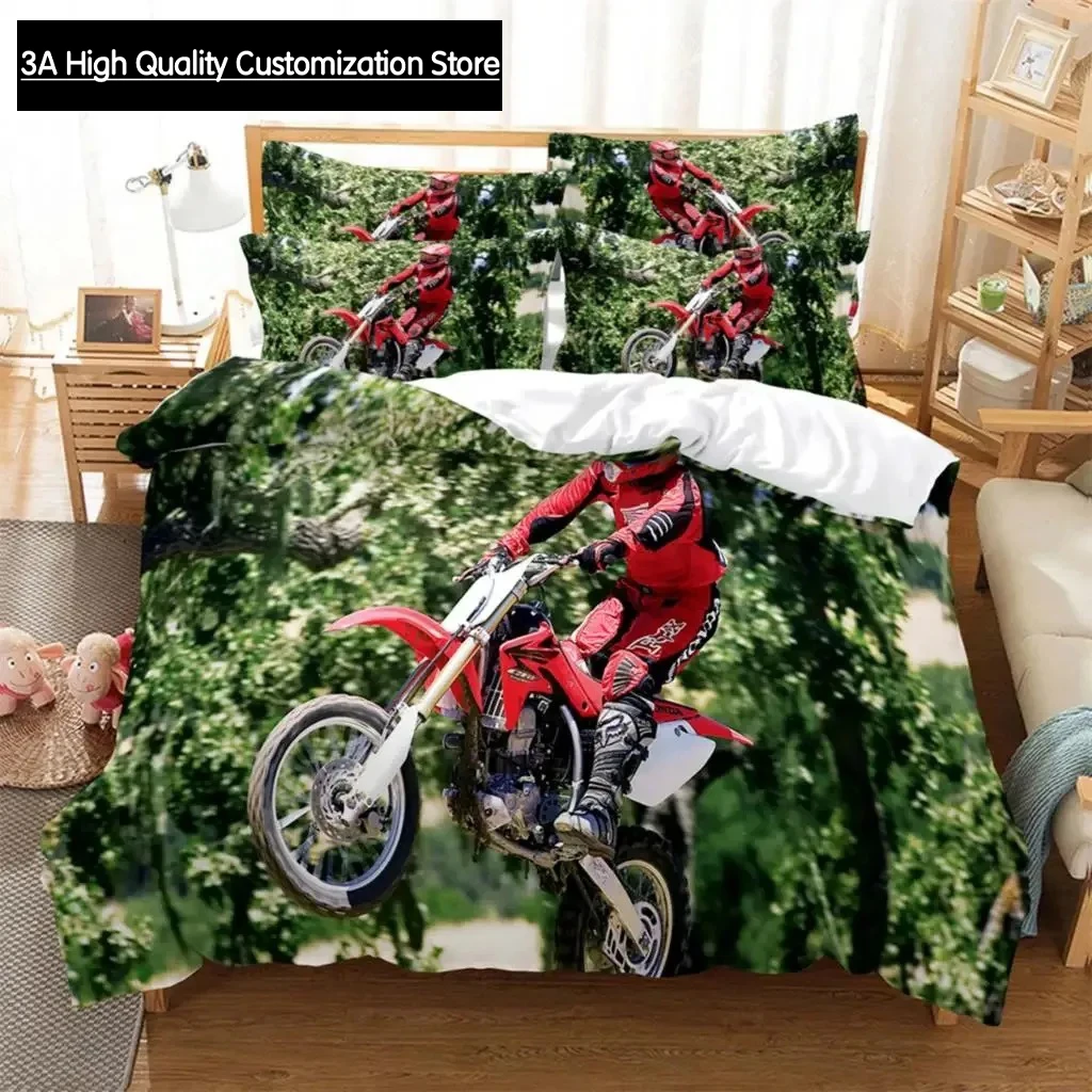Forest motorcycle Bedding 3-piece Digital Printing Cartoon Plain Weave Craft For North America And Europe Bedding Set Queen
Forest motorcycle Bedding 3-piece Digital Printing Cartoon Plain Weave Craft For North America And Europe Bedding Set Queen