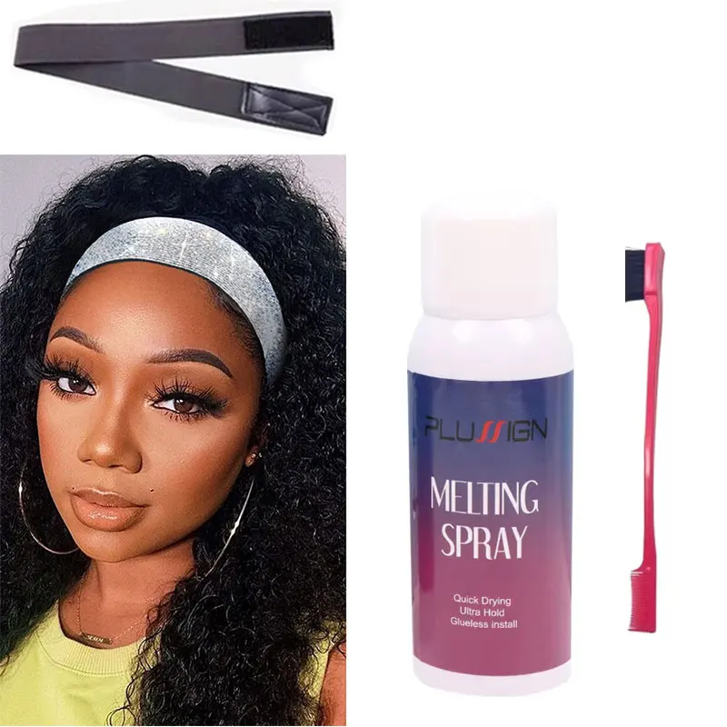 120ml Lace Wig Melting Spray Set for Lace Front Wigs Invisible Waterproof Glue Adhesives Hair Care Accessories
120ml Lace Wig Melting Spray Set for Lace Front Wigs Invisible Waterproof Glue Adhesives Hair Care Accessories