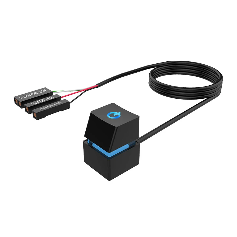 1PCS Computer Desktop Switch PC Motherboard External Start Led Light PC Power ON/OFF Button Extension Cable
1PCS Computer Desktop Switch PC Motherboard External Start Led Light PC Power ON/OFF Button Extension Cable
