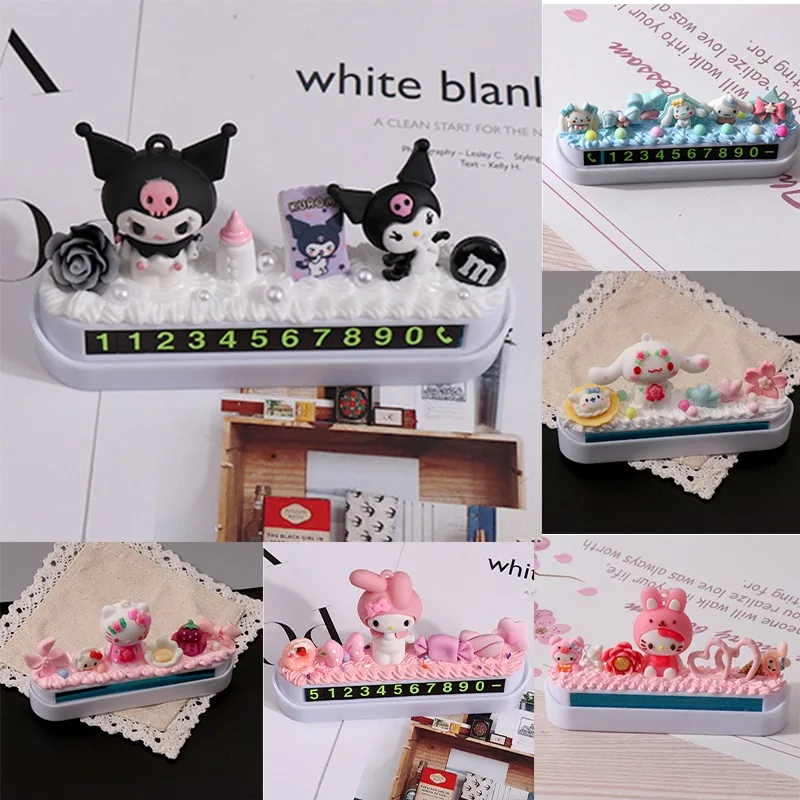 Sanrio Hello Kitty Temporary Parking Number Plate Anime Temporary Parking Phone Sign Mobile Number Plate Interior Center Console
Sanrio Hello Kitty Temporary Parking Number Plate Anime Temporary Parking Phone Sign Mobile Number Plate Interior Center Console