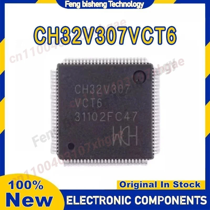 5PCS 100% New Originl CH32V307VCT6 CH32V307VC CH32V307 CH32V CH32 IC MCU Chip LQFP-100 In Stock
5PCS 100% New Originl CH32V307VCT6 CH32V307VC CH32V307 CH32V CH32 IC MCU Chip LQFP-100 In Stock