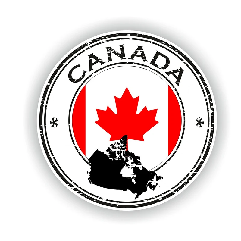 CK21132# 10x10cm Canada Seal Sticker Round Flag for Laptop Book Fridge Guitar Motorcycle Helmet ToolBox Door PC Boat
CK21132# 10x10cm Canada Seal Sticker Round Flag for Laptop Book Fridge Guitar Motorcycle Helmet ToolBox Door PC Boat
