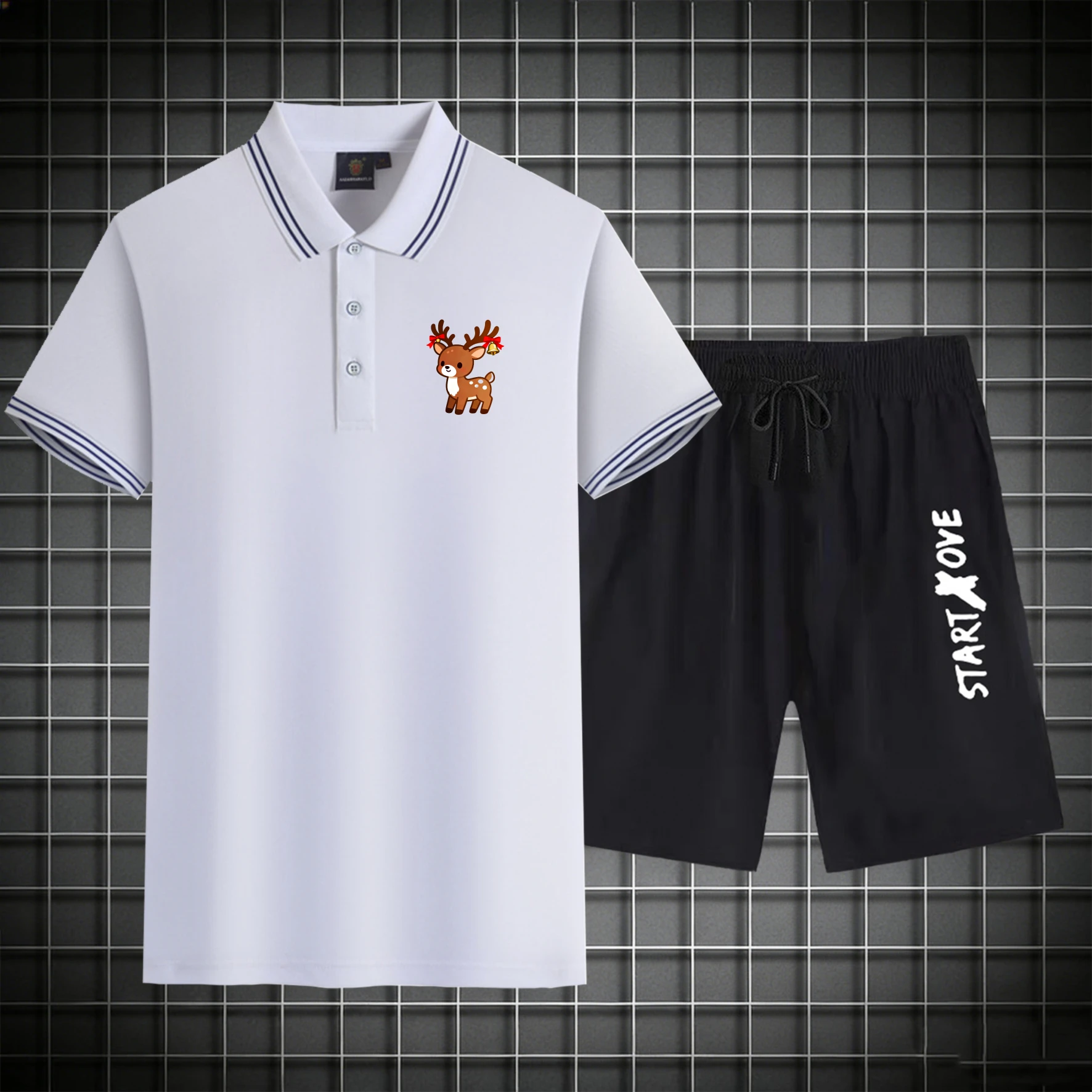 men's Polos sets 2026 Summer drip clothing Graphic Short sleeve men's chandals clothing set Suit for man Printed Polyester
men's Polos sets 2026 Summer drip clothing Graphic Short sleeve men's chandals clothing set Suit for man Printed Polyester