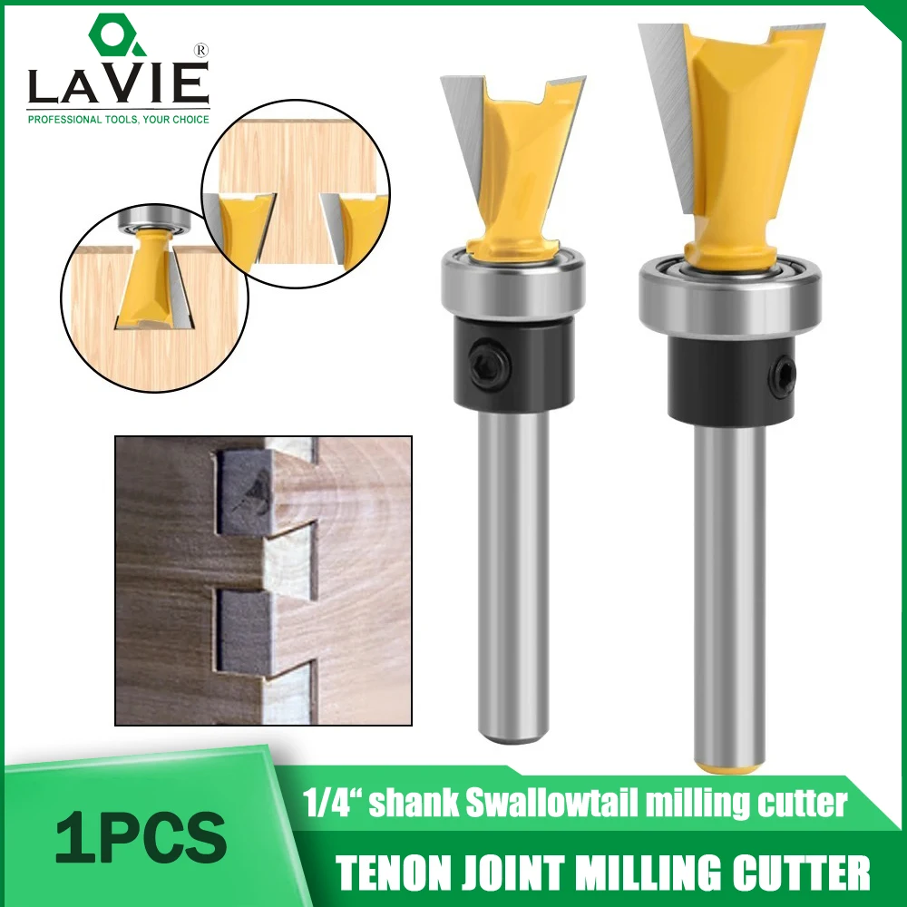 LAVIE 1PC 1/4 Shank Milling Cutter Dovetail Router Bit Set Bearing Woodworking Engraving Milling Cutter Tools CNC Mill 예초기커터날
LAVIE 1PC 1/4 Shank Milling Cutter Dovetail Router Bit Set Bearing Woodworking Engraving Milling Cutter Tools CNC Mill 예초기커터날
