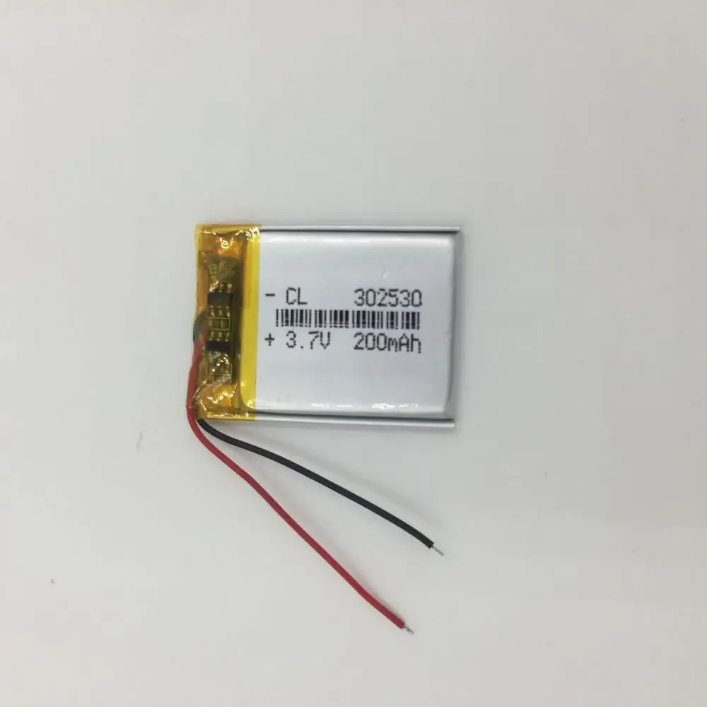 302530 polymer battery driving recorder MP3/MP4 camera battery 3.7V rechargeable lithium battery
302530 polymer battery driving recorder MP3/MP4 camera battery 3.7V rechargeable lithium battery