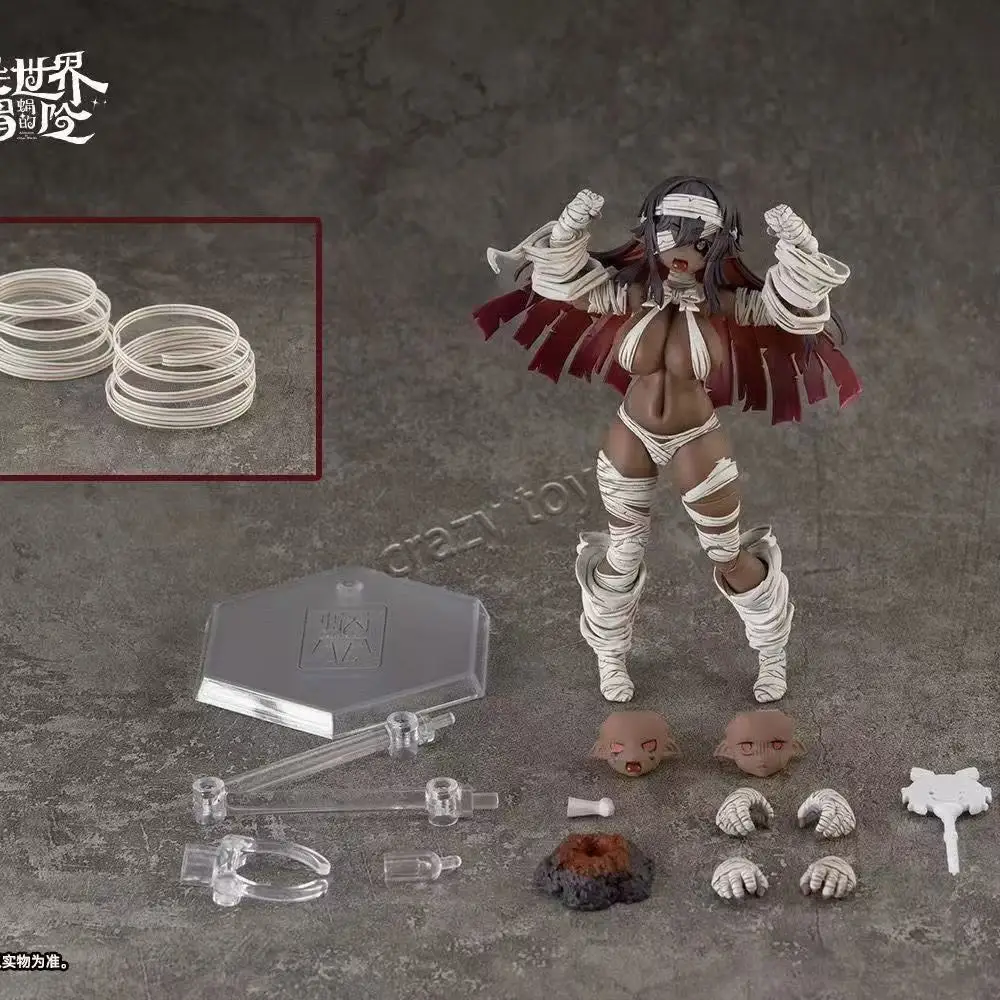 【In Stock】Snail Shell RPG-03 Resurrectionist Grisha Black-skinned Zombie Girl Action Figure
【In Stock】Snail Shell RPG-03 Resurrectionist Grisha Black-skinned Zombie Girl Action Figure