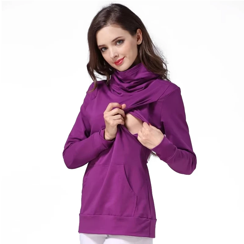 Зимние топы с высоким воротом для беременных, одежда для кормления грудью после родов, худи, футболки для беременных и кормящих женщин
Зимние топы с высоким воротом для беременных, одежда для кормления грудью после родов, худи, футболки для беременных и кормящих женщин