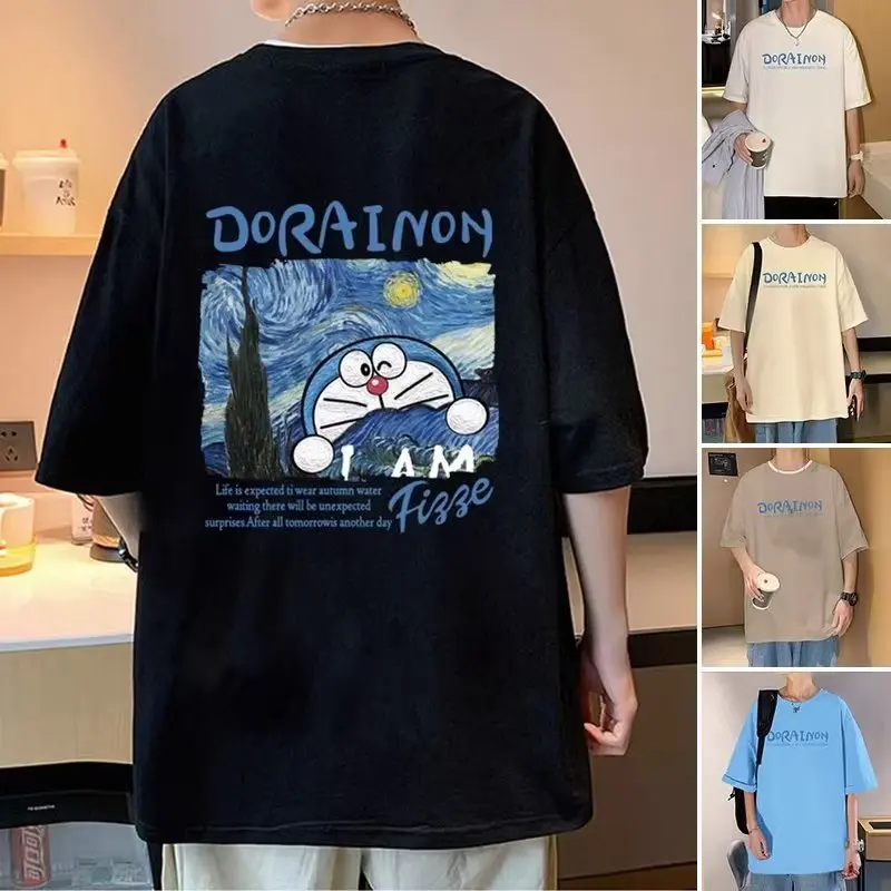Doraemons Cartoon Short Sleeve T-shirt Trendy Brand Couple Costume Summer Casual T-shirt Tops Birthday Gifts Clothing
Doraemons Cartoon Short Sleeve T-shirt Trendy Brand Couple Costume Summer Casual T-shirt Tops Birthday Gifts Clothing