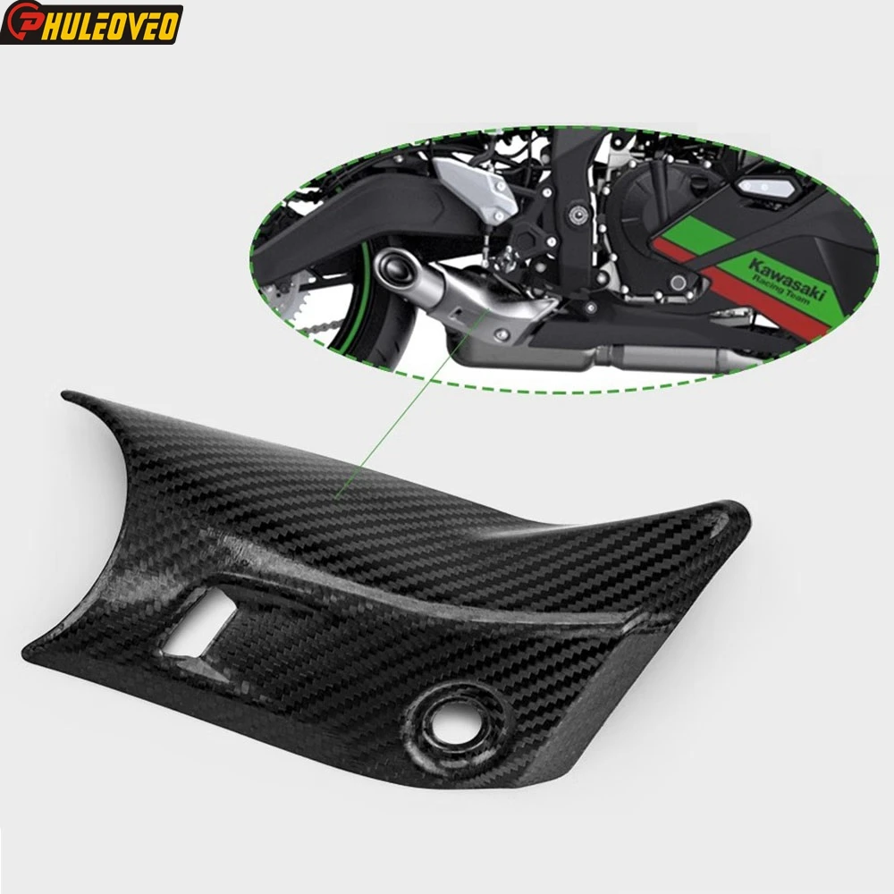 For Kawasaki ZX-25R 2020-2023 ZX-25R SE 2021-2024 Motorcycle Exhaust Muffler Real Carbon Fiber Heat Shield Cover
For Kawasaki ZX-25R 2020-2023 ZX-25R SE 2021-2024 Motorcycle Exhaust Muffler Real Carbon Fiber Heat Shield Cover