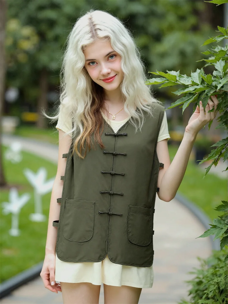 Women'S Vests De Mujer Hollow Out Buckle Summer Colorful Rainbow Shining Bright Glossy Sleeveless Dance Party Clubwear Night
Women'S Vests De Mujer Hollow Out Buckle Summer Colorful Rainbow Shining Bright Glossy Sleeveless Dance Party Clubwear Night