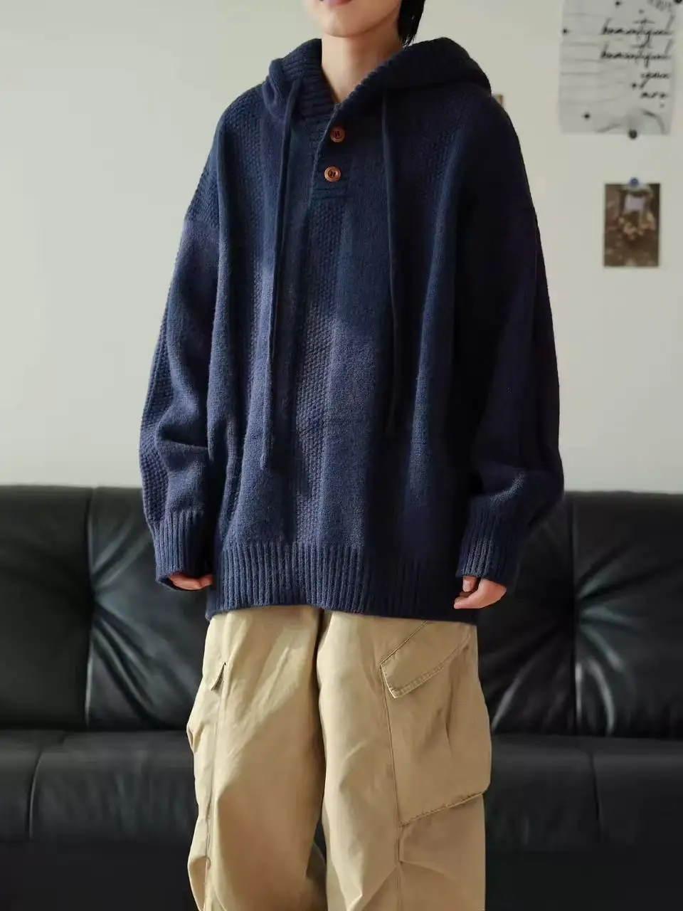 Retro Japanese Color Hoodie Sweatirt Men Women Autumn Winter Simple Casual Couple Knitted Outerwear Polyester Fiber
Retro Japanese Color Hoodie Sweatirt Men Women Autumn Winter Simple Casual Couple Knitted Outerwear Polyester Fiber