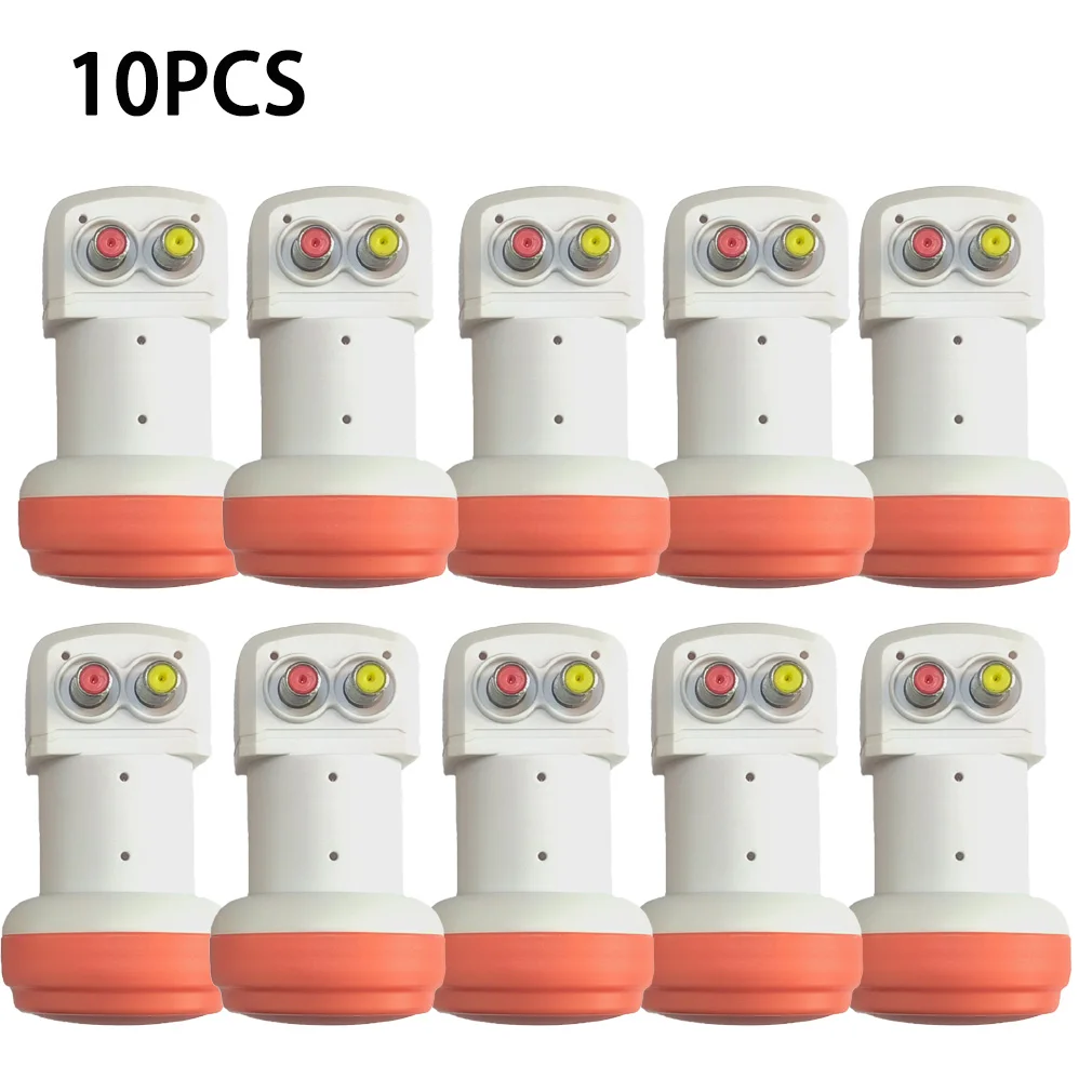 10PCS Dual Output KU-BAND LNB 9,75/10,6 ГГц линейная поляризация Full HD Satellite TV Receiver Dish Digtal Converter Wholesale
10PCS Dual Output KU-BAND LNB 9,75/10,6 ГГц линейная поляризация Full HD Satellite TV Receiver Dish Digtal Converter Wholesale