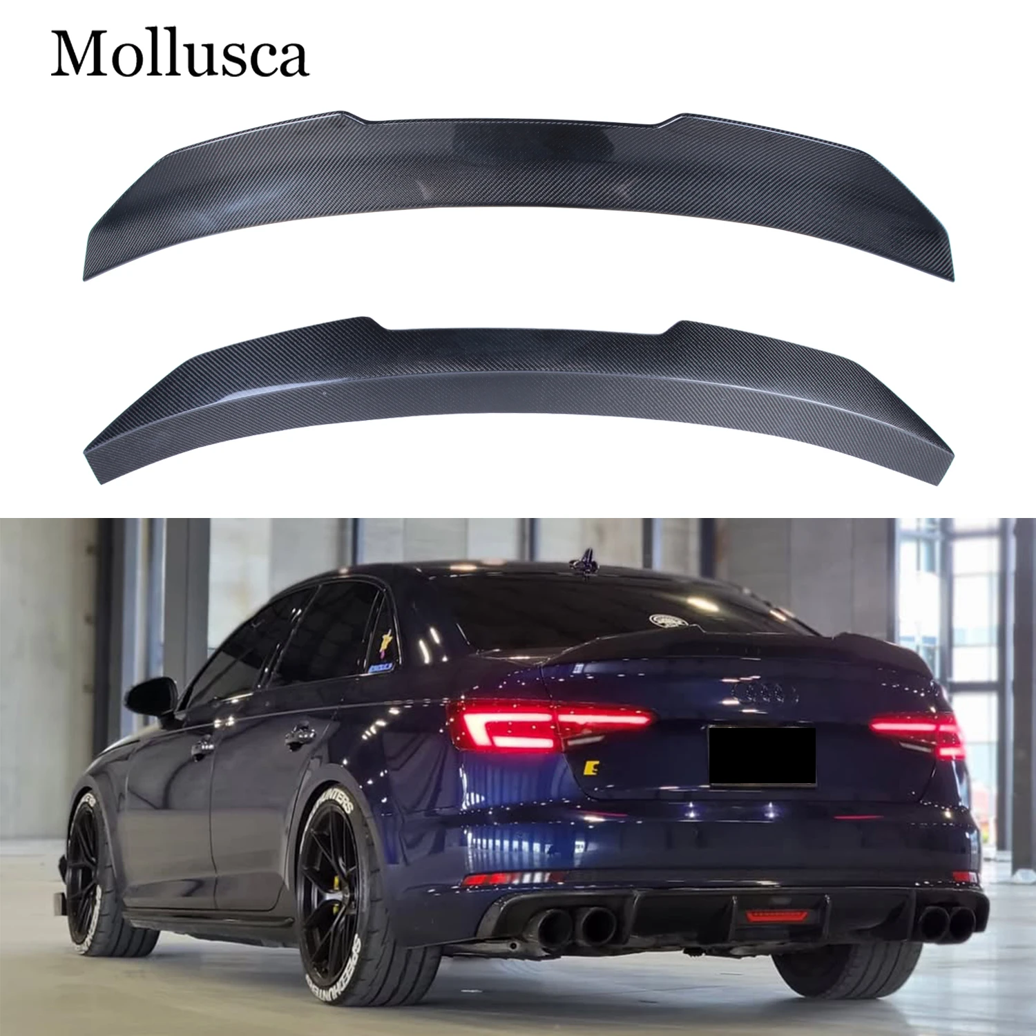 For AUDI A4 S4 B9 B9.5 Sedan PSM Style Carbon Fiber Rear Spoiler Trunk Wing 2016-2023
For AUDI A4 S4 B9 B9.5 Sedan PSM Style Carbon Fiber Rear Spoiler Trunk Wing 2016-2023