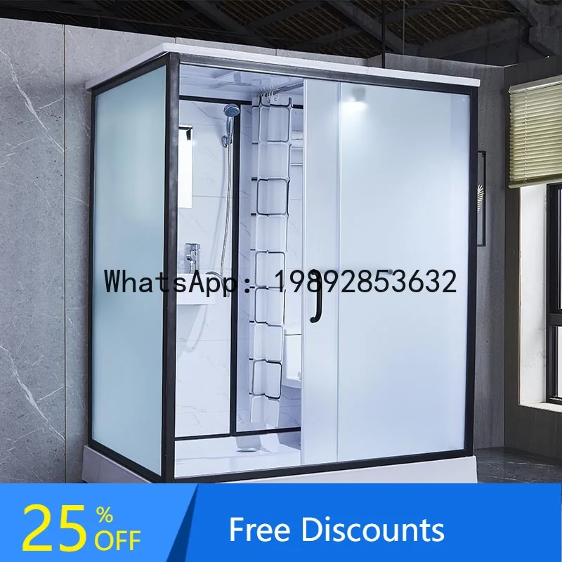 CZ Integrated Shower Room All-in-One Bathroom Household Bathroom Rural Toilet Bathroom Simple Integrated Bath Shower Room
CZ Integrated Shower Room All-in-One Bathroom Household Bathroom Rural Toilet Bathroom Simple Integrated Bath Shower Room