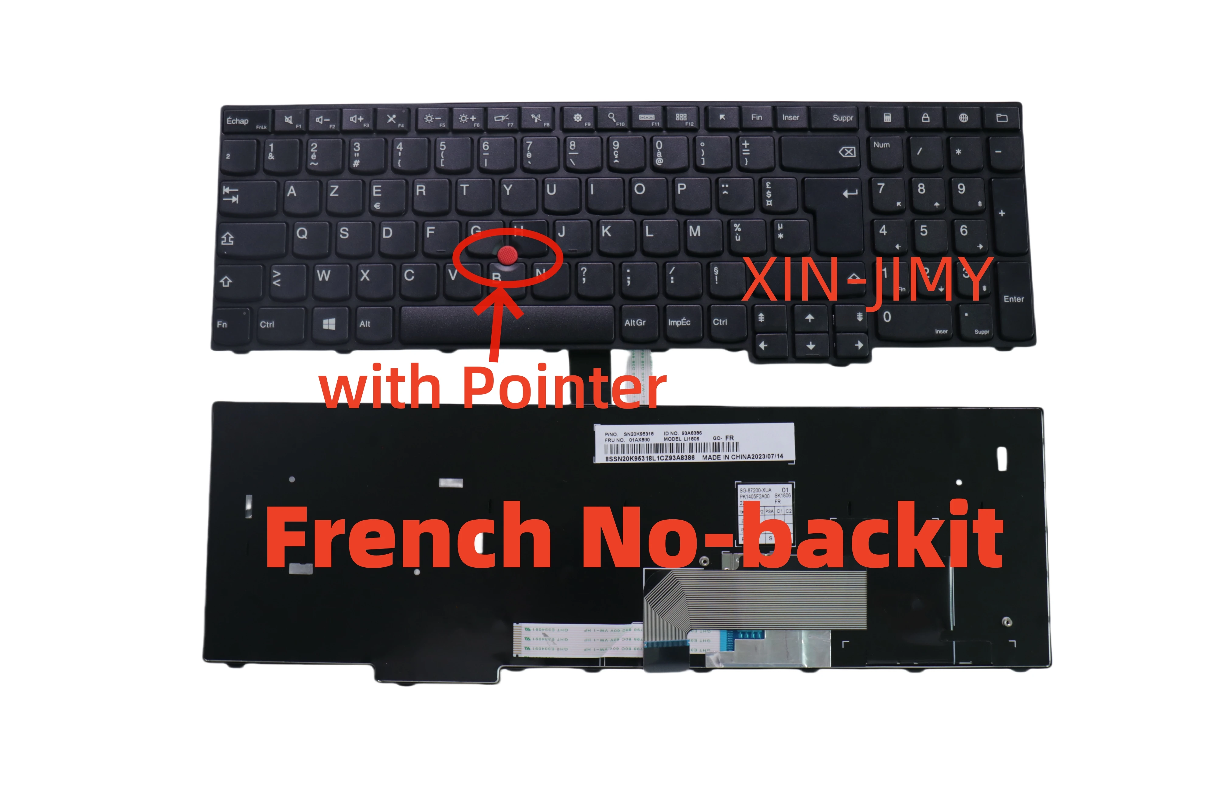 Французская клавиатура для ноутбука Lenovo Thinkpad Edge E550c Ee555 E555c E560 E560p E565 SN20F22485 00HN085 00HN085 NSK-Z50ST
Французская клавиатура для ноутбука Lenovo Thinkpad Edge E550c Ee555 E555c E560 E560p E565 SN20F22485 00HN085 00HN085 NSK-Z50ST