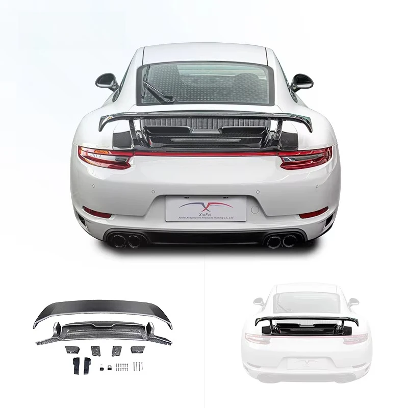 Комплект для тюнинга кузова: задний спойлер TKT Style из карбона для Porsche 991.2 (2017-2019)
Комплект для тюнинга кузова: задний спойлер TKT Style из карбона для Porsche 991.2 (2017-2019)