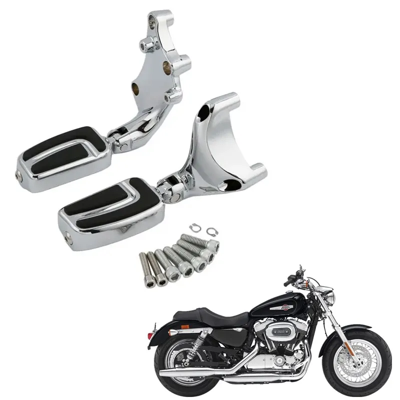 Пара подножек для ног с крепежными кронштейнами для Harley Sportster 1200 883 двухцветные мотоциклетные
Пара подножек для ног с крепежными кронштейнами для Harley Sportster 1200 883 двухцветные мотоциклетные