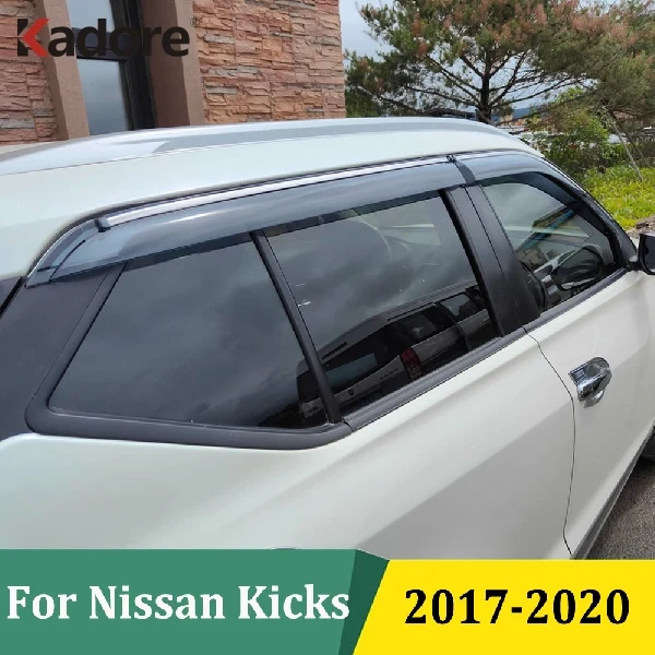 For Nissan Kicks 2017 2018 2019 2020 Car Window Glass Wind Visor Rain Sun Guard Vent Cover Trim Exterior Styling Accessories
For Nissan Kicks 2017 2018 2019 2020 Car Window Glass Wind Visor Rain Sun Guard Vent Cover Trim Exterior Styling Accessories