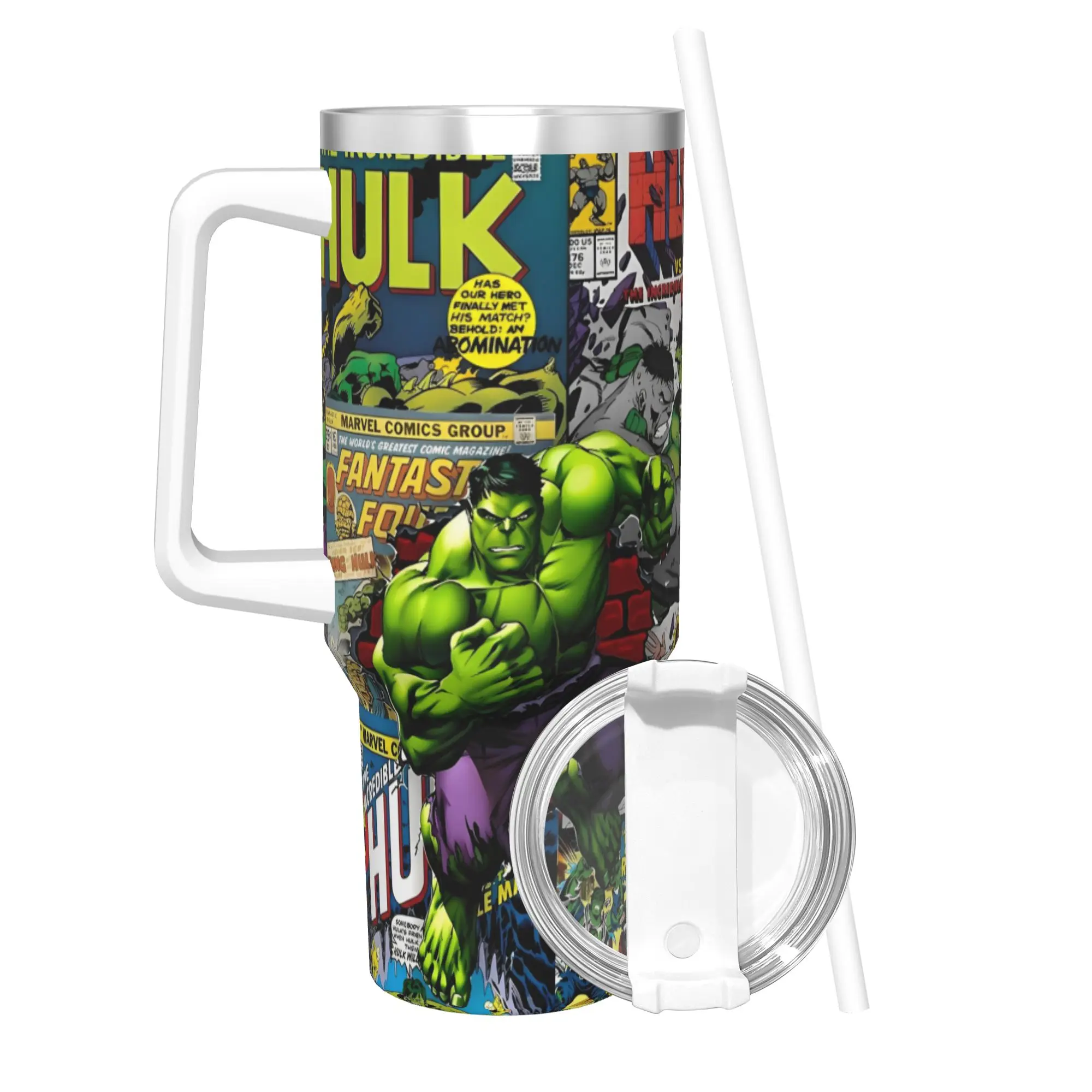 Изолированный стакан с изображением супергероя Халка и комиксов с соломинкой, кружки для кофе из нержавеющей стали, портативная чашка для горячих и холодных напитков на открытом воздухе, 40 унций
Изолированный стакан с изображением супергероя Халка и комиксов с соломинкой, кружки для кофе из нержавеющей стали, портативная чашка для горячих и холодных напитков на открытом воздухе, 40 унций
