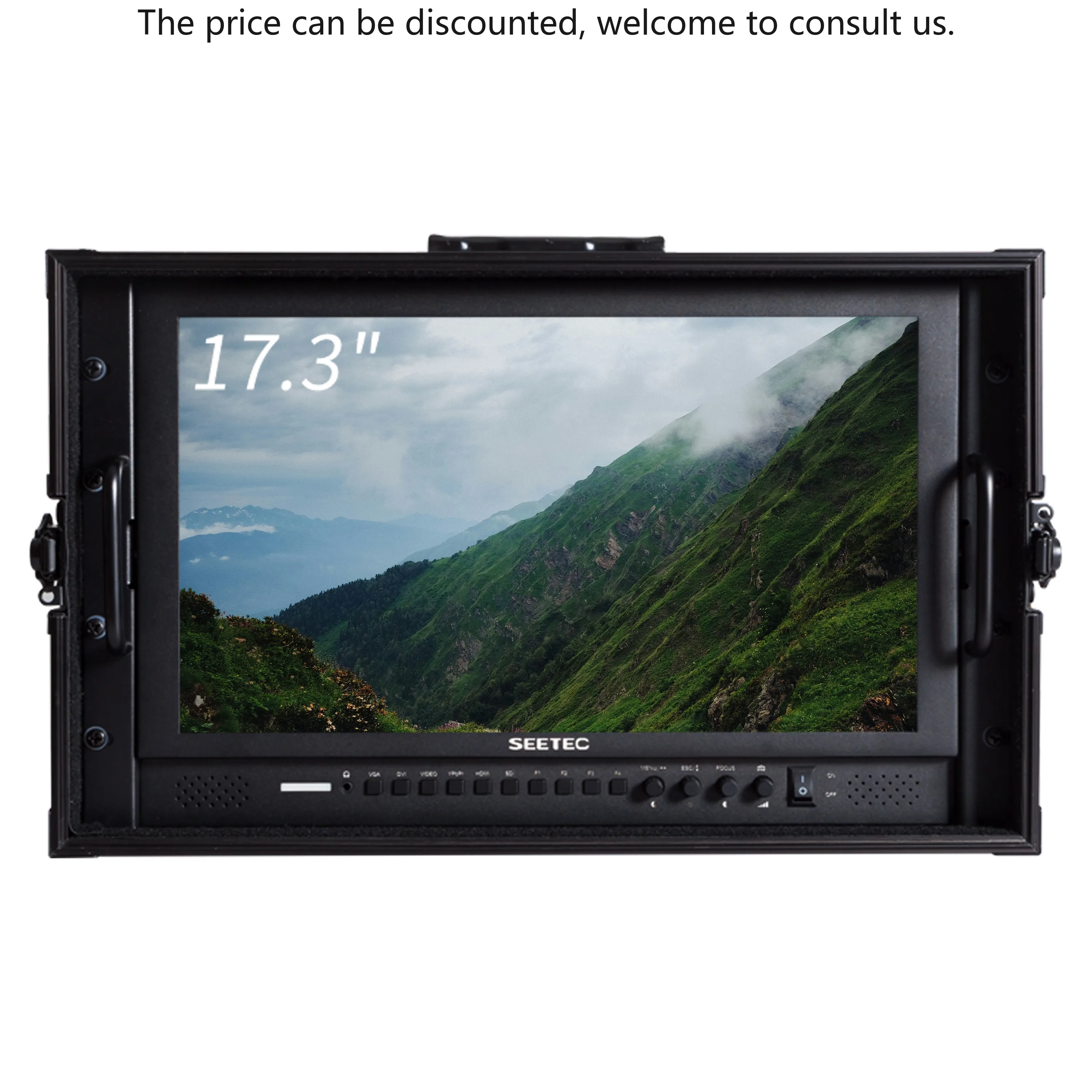 SEETEC P173-9HSD-CO Portable | Quad View Multi-Screen | 3G-SDI Loop & HDMI 2.0 | Factory Wholesale
SEETEC P173-9HSD-CO Portable | Quad View Multi-Screen | 3G-SDI Loop & HDMI 2.0 | Factory Wholesale
