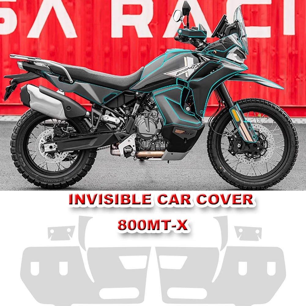 For CFMOTO 800MT-X 2025 TPU Invisible Complete Paint Fairing Transparent Stickers 800MT X 800MTX Motorcycle Protective Film PPF
For CFMOTO 800MT-X 2025 TPU Invisible Complete Paint Fairing Transparent Stickers 800MT X 800MTX Motorcycle Protective Film PPF
