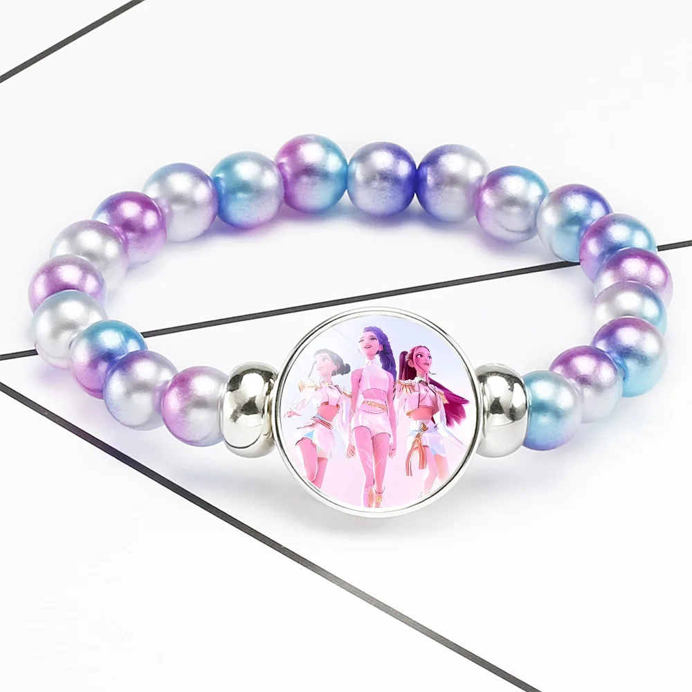 Kpop Idol Beaded Bracelet Rumi Mira Zoey Anime Figure Necklace Cartoon Keychain Accessories Jewelry Gift Birthday Party Favors
Kpop Idol Beaded Bracelet Rumi Mira Zoey Anime Figure Necklace Cartoon Keychain Accessories Jewelry Gift Birthday Party Favors