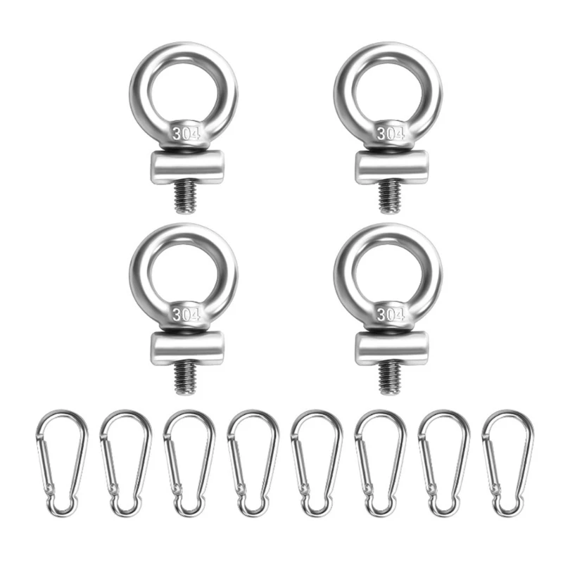 4mm Lifting Eye Nut Fastener Tent Stopper Track Mount Tie Down Eyelet Screw Drop shipping
4mm Lifting Eye Nut Fastener Tent Stopper Track Mount Tie Down Eyelet Screw Drop shipping