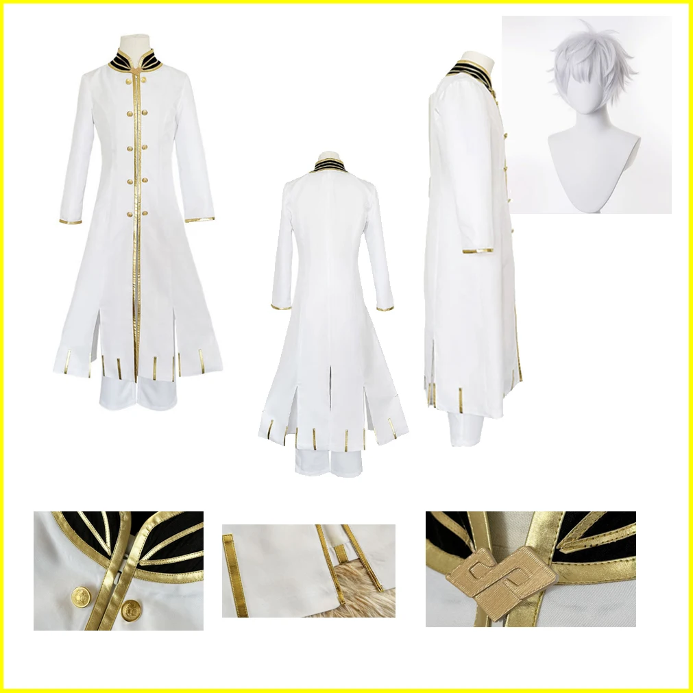 Anime Re:Life in A Different World From Zero Regulus Corneas Cosplay Costume Wig Disguise Performance Stage Wear Trench Coat
Anime Re:Life in A Different World From Zero Regulus Corneas Cosplay Costume Wig Disguise Performance Stage Wear Trench Coat