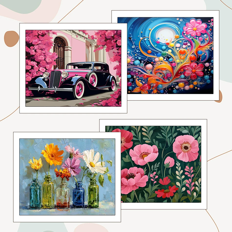 RUOPOTY Painting By Numbers Draw Flowers Watercolor Paint Pictures By Numbers 40X50cm Diy Acrylic Set Handmade Gift Wall Decor
RUOPOTY Painting By Numbers Draw Flowers Watercolor Paint Pictures By Numbers 40X50cm Diy Acrylic Set Handmade Gift Wall Decor