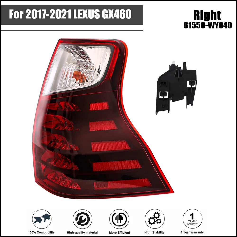 Tail Light Assembly Fit For Lexus GX460 2017-2021 Passenger Right Rear Side New
Tail Light Assembly Fit For Lexus GX460 2017-2021 Passenger Right Rear Side New