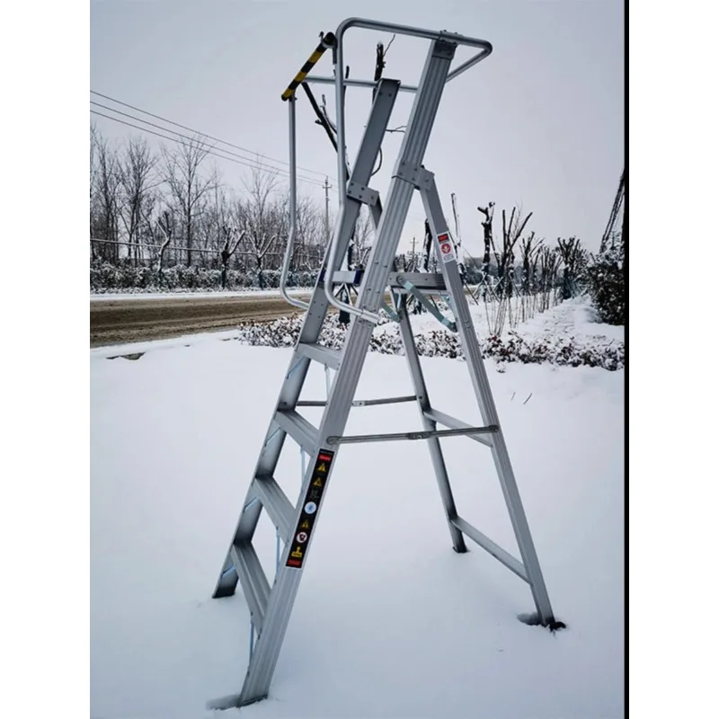 Escalator Aluminum Alloy Ladder Safety Ladder Platform Movable Slide Ladder Folding with Net Telescopic
Escalator Aluminum Alloy Ladder Safety Ladder Platform Movable Slide Ladder Folding with Net Telescopic