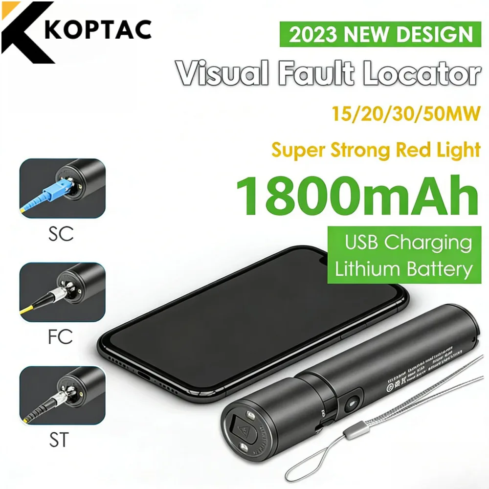 NEW High Quality Optical Tester Pen VFL Fiber Optic Source Visual Fault Locator 10/20/30/50MW LED Light
NEW High Quality Optical Tester Pen VFL Fiber Optic Source Visual Fault Locator 10/20/30/50MW LED Light
