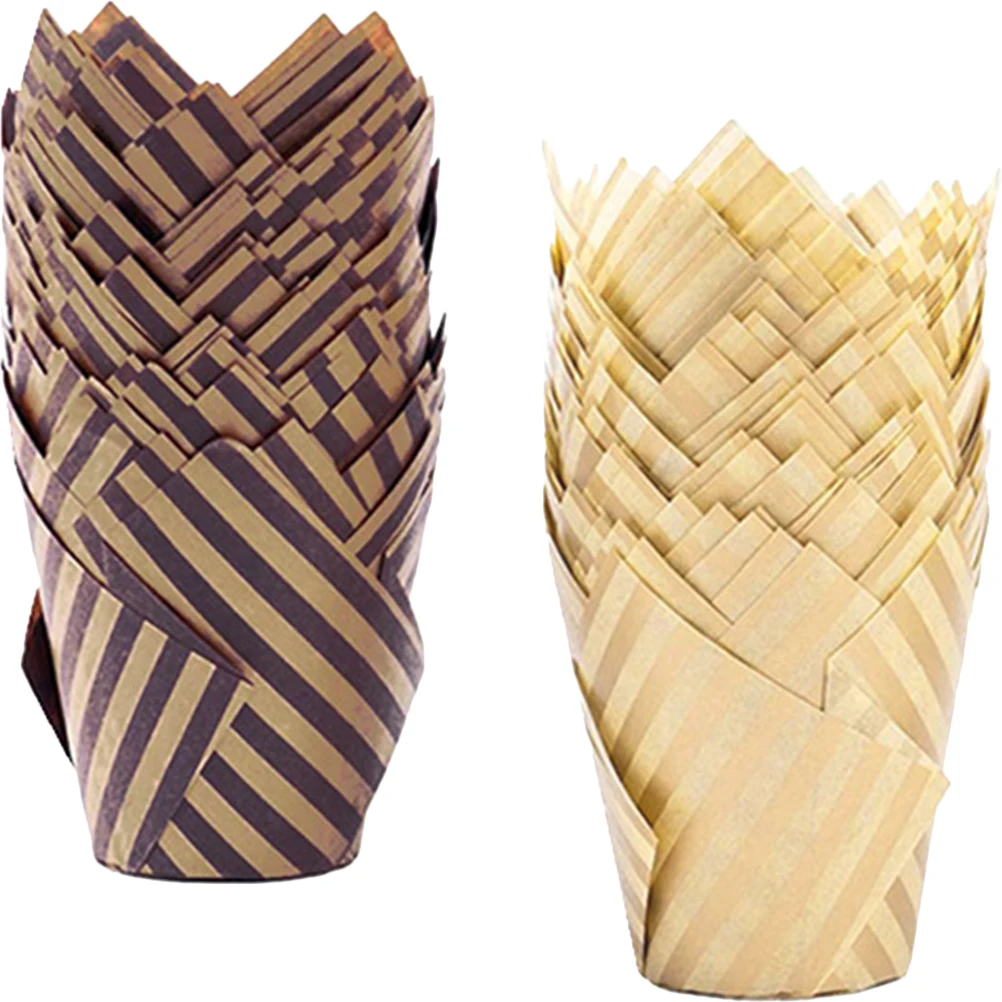 200pcs Muffin Cupcake Paper Cups Disposable Liners Strong Tulip Baking Cups Mini Cake Liners Chocolate Resistance Deform
200pcs Muffin Cupcake Paper Cups Disposable Liners Strong Tulip Baking Cups Mini Cake Liners Chocolate Resistance Deform