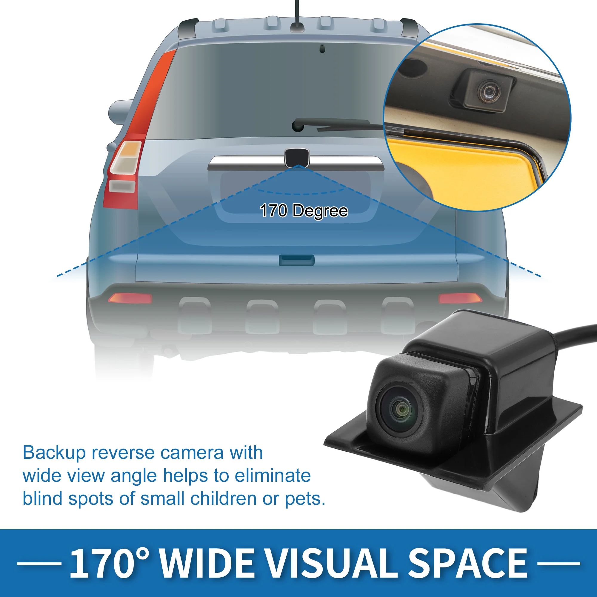 UXCELL Rear View Park Assist Backup Camera 39530-TG7-A01 for Honda Pilot 3.5L 16 2017
UXCELL Rear View Park Assist Backup Camera 39530-TG7-A01 for Honda Pilot 3.5L 16 2017