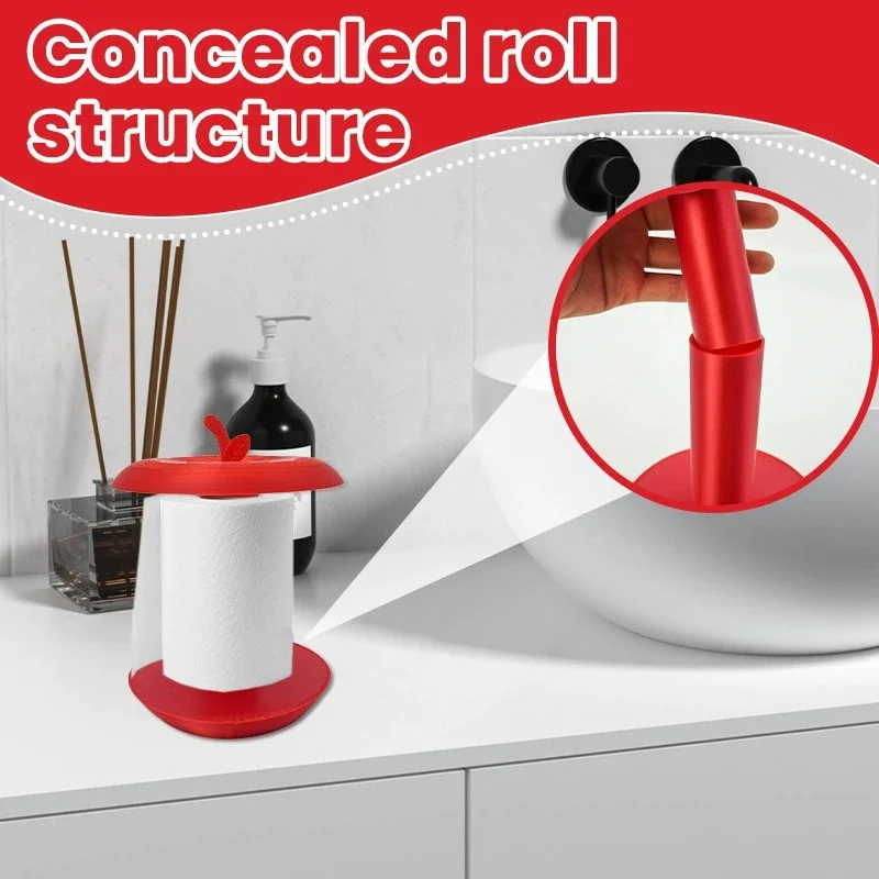 Interesting Apple-shaped Tissue Roll Rack - Plastic Handicrafts Tissue Rack for Household Kitchen Bathroom, Cute Home Decor Tool
Interesting Apple-shaped Tissue Roll Rack - Plastic Handicrafts Tissue Rack for Household Kitchen Bathroom, Cute Home Decor Tool