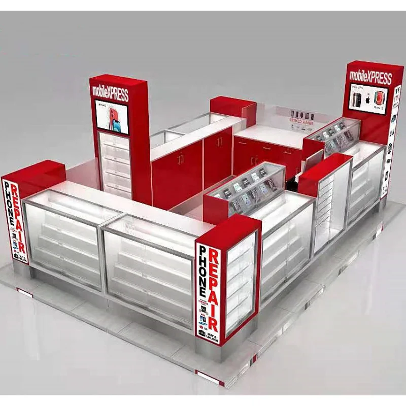 2025customized. preassemble phone counter cellphone Display Cabinet led phone repair station
2025customized. preassemble phone counter cellphone Display Cabinet led phone repair station