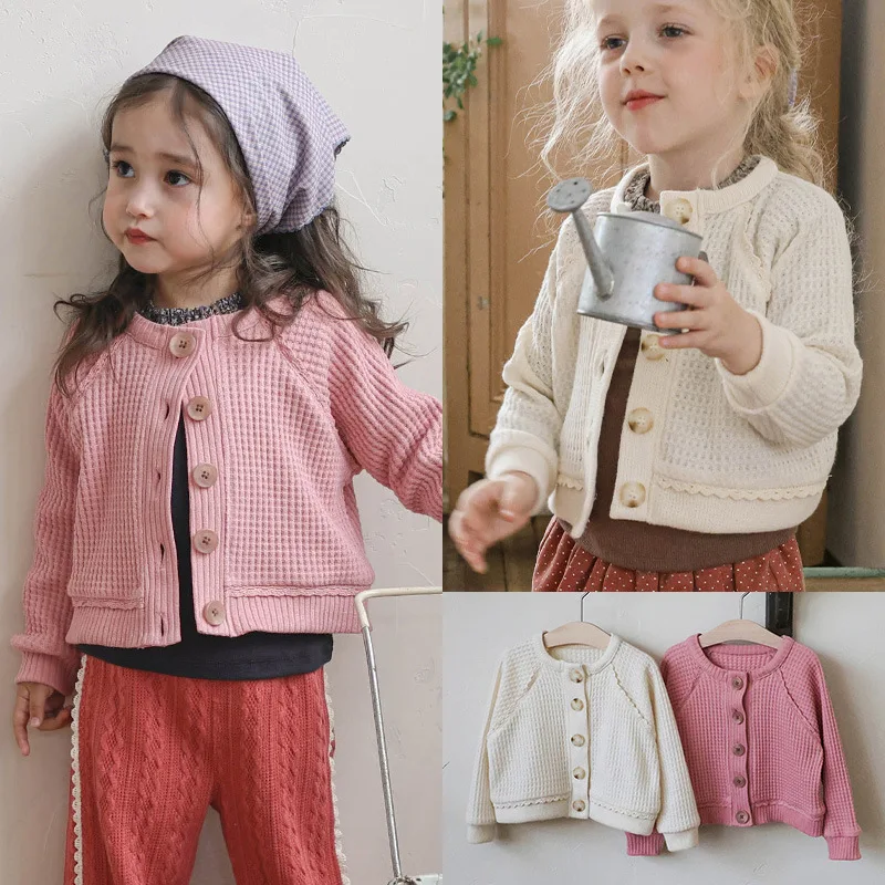 Girls Knitted Cardigan 2025 Autumn Korean Girls Solid Color Knitted Cardigan Jacket Coat
Girls Knitted Cardigan 2025 Autumn Korean Girls Solid Color Knitted Cardigan Jacket Coat