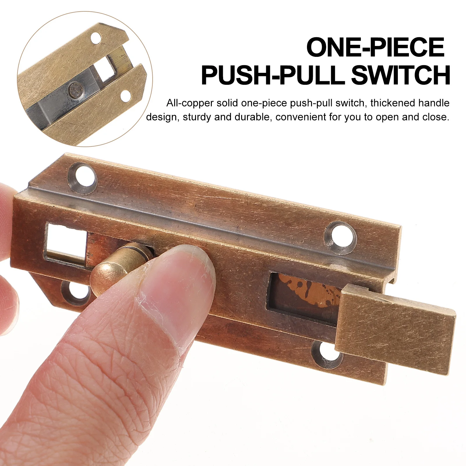 Brass Door Bolt French Flush Bolt Sliding Security Lock Sturdy Durable Long Lasting Convenience Smooth Edges Solid Wood
Brass Door Bolt French Flush Bolt Sliding Security Lock Sturdy Durable Long Lasting Convenience Smooth Edges Solid Wood