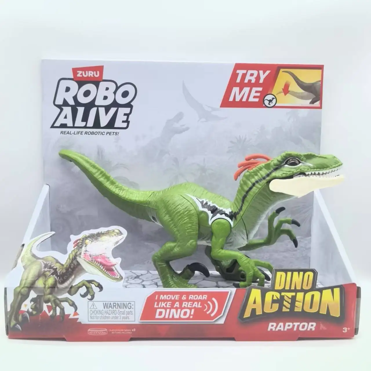 Игрушка-динозавр Zuru Lebo: Тираннозавр Рекс, Велоцираптор, Птеродактиль — интерактивная, со звуком, для детей. В наличии.
Игрушка-динозавр Zuru Lebo: Тираннозавр Рекс, Велоцираптор, Птеродактиль — интерактивная, со звуком, для детей. В наличии.