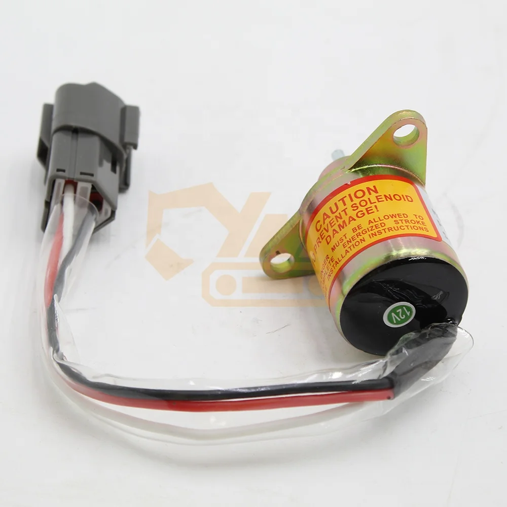 For 119233-77932 4tnv94 98 R60 Dh60b Excavator Parts Flameout Switch Solenoid Valve
For 119233-77932 4tnv94 98 R60 Dh60b Excavator Parts Flameout Switch Solenoid Valve