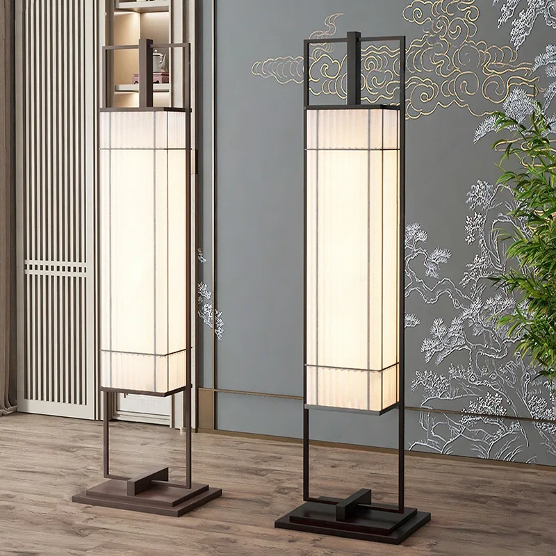 New Chinese floor lamp, Chinese style villa, living room, study, Zen tea room, hotel club, antique table lamps
New Chinese floor lamp, Chinese style villa, living room, study, Zen tea room, hotel club, antique table lamps