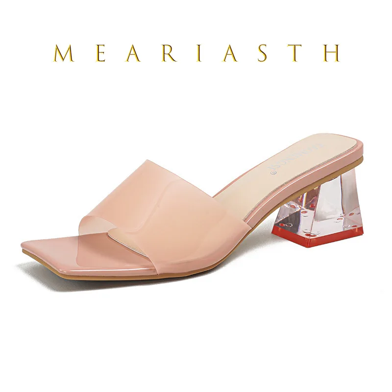 Crystal Clear Transparent Slippers Female Shoes Middle Heels Comfortable New Summer Women Shoes Woman Fashion Cool Mules Slides
Crystal Clear Transparent Slippers Female Shoes Middle Heels Comfortable New Summer Women Shoes Woman Fashion Cool Mules Slides