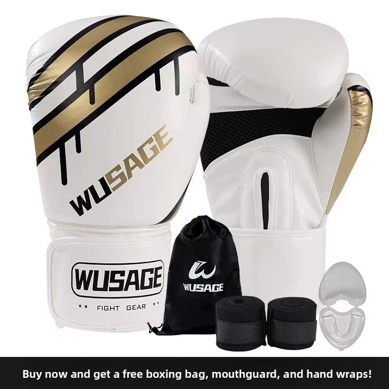 Breathable PU Leather Children Boxing Gloves 6oz Weight Thickened Padding Training Gloves Free Fight Professional Grade Competi
Breathable PU Leather Children Boxing Gloves 6oz Weight Thickened Padding Training Gloves Free Fight Professional Grade Competi