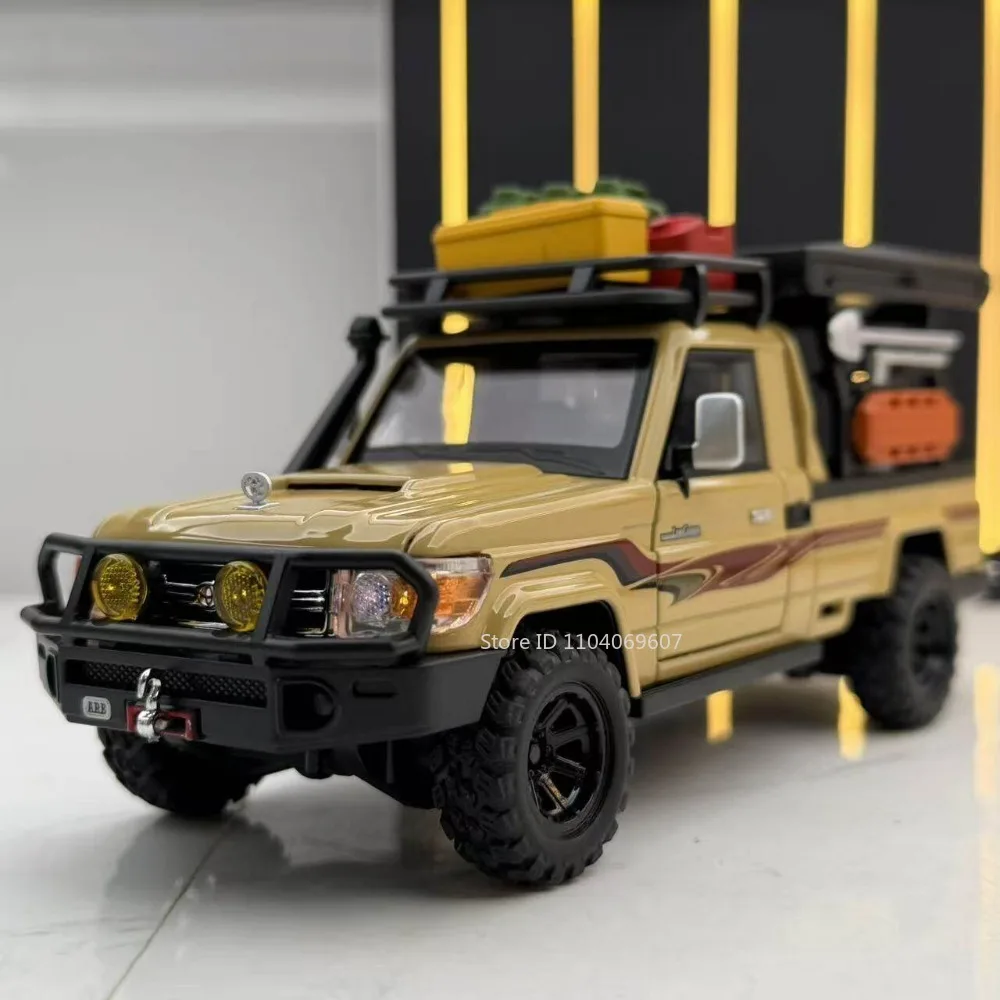 1:32 Land Cruiser LC79 Tacoma Off-road Car Model Toys Alloy Diecast Pull Back Doors Opened Shock Absorption Children's Day Gifts
1:32 Land Cruiser LC79 Tacoma Off-road Car Model Toys Alloy Diecast Pull Back Doors Opened Shock Absorption Children's Day Gifts